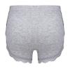 Oyolan Kids Girls Casual Lace Ruffle Hem Knitting Safety Pants Bike Short Breathable Candy Color Shorts Bottom Grey 5-6 Years view 3