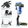 TWSOUL Climbing Spike, Adjustable Tree Climbing Step Gear with Extra Multi-Functional Straps for Outdoor Jungle Survival Fruit Picking view 3