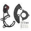 Alomejor Chain,Aluminium Alloy CG12 Direct Single Disc Direct Mount Chainring Chain Protector for Bikes Black view 2