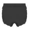 Oyolan Kids Girls Casual Lace Ruffle Hem Knitting Safety Pants Bike Short Breathable Candy Color Shorts Bottom Black 5-6 Years view 4
