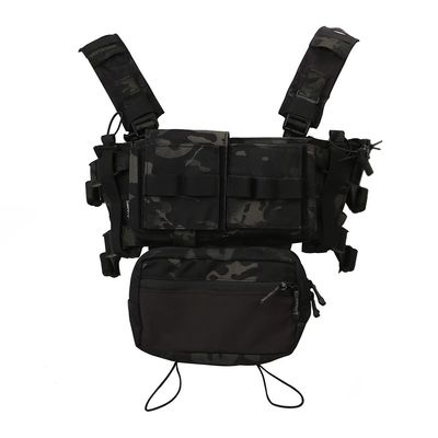 EMERSONGEAR tac Micro Fight Chissis MK3 Modular Molle Chest Rigs Airsoft Vest Rig