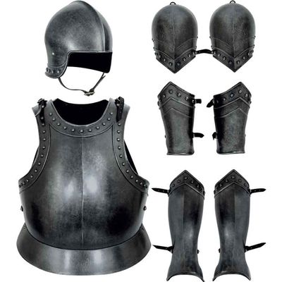 ARTIZANSTORE Medieval Knight Dark Sentinel Suit of Armour Decorative Armor Wearable Halloween Costume