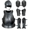 ARTIZANSTORE Medieval Knight Dark Sentinel Suit of Armour Decorative Armor Wearable Halloween Costume view 1