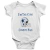 Snagminio I'm The Cutest Cowboys Fan Bodysuit Unisex Baby One-Piece view 1