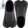 Swim Fins, Happyouth Swim Training Fins Short Fins Silicone Swim Flippers Swimming Fins with Mesh Bag for Lap Swimming Kids Adult Men Women view 1