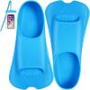 Swim Fins, Happyouth Swim Training Fins Short Fins Silicone Swim Flippers Swimming Fins with Mesh Bag for Lap Swimming Kids Adult Men Women view 1