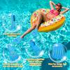 Swim Fins, Happyouth Swim Training Fins Short Fins Silicone Swim Flippers Swimming Fins with Mesh Bag for Lap Swimming Kids Adult Men Women view 4