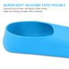 Swim Fins, Happyouth Swim Training Fins Short Fins Silicone Swim Flippers Swimming Fins with Mesh Bag for Lap Swimming Kids Adult Men Women view 2