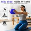 Trideer 9-Inch Pilates Ball, Small Exercise Ball for Yoga, Core Training, Physical Therapy, Balance, Stability and Stretching Pilates Equipment with Inflation Straw view 2