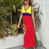 Adugen Origei Portugal Flag Sleeveless Dress Dress Ladies Casual Fashion Body Dress for Women L view 2