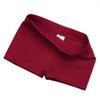 Kaerm Kids Girls Gym Yoga Shorts Athletic Sports Dance Shorts Slim Fit Boycut Shorts Stretchy Bike Shorts Burgundy A 8 Years view 4