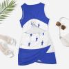 Elegant Casual Skirt Honduras Flag Girls Summer Sunny Beach Dress 3XL view 3