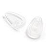 ToughAsNails Black Ear Socks and Clear Nose Pads for Oakley Conductor 6 OO4106 / Conductor 8 OO4107 Sunglasses view 2