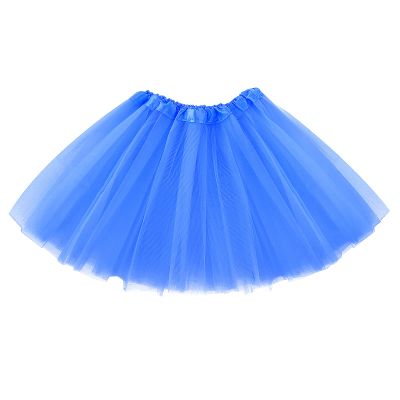Molain Layered Tutu Skirt Dresses Dress Tulle Outfits Costume Valentine's Christmas Day Suit Tie Dye Shorts Women Birthday Princess Ballet Dance Prom Wedding Clothing(Blue)