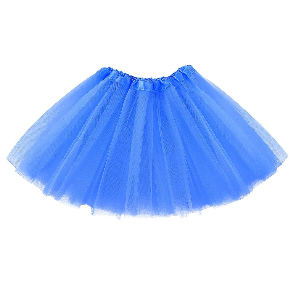 Molain Layered Tutu Skirt Dresses Dress Tulle Outfits Costume Valentine's Christmas Day Suit Tie Dye Shorts Women Birthday Princess Ballet Dance Prom Wedding Clothing(Blue)