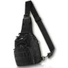 M-Tac Tactical Crossbody Black Sling Bag for Men  Military Backpack EDC Chest Bag with Fastex Buckle (Fastex Black) view 1