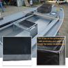 Boat Folding Seat Cover, 2 Pack 600D Waterproof Fishing Chair Cover, Outdoor Waterproof Pedestal Pontoon Captain Boat Bench Chair Seat, 20" L x 19" W x 14" H Black view 4