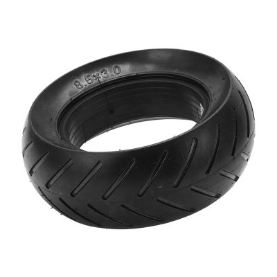 8.5x3.0 Electric Scooter Solid Rubber Tire, Replacement Tire with Good Grip for All Road Conditions, Snow and Rain Compatible
