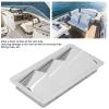 Aramox Boat Louver Vent, Pair Marine Air Vent Cover 3 Slots 210x110mm Rectangle Louver 304 Stainless Steel Universal for Boats view 4