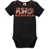 Gerber NFL Boys' 3 Pack Bodysuit Sleep N Play Footie Cap Registry Gift Set, Team Color, 0-3 Months view 3
