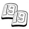 treDCAL Custom Number/Initials Thigh Pads (1/4" foam) view 1