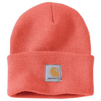 Carhartt Knit Cuffed Beanie Electric Coral