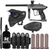 Action Village Kingman Spyder Xtra Rivalry Paintball Gun Package Kit (Gloss Gun Metal Grey)