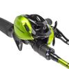 Lunkerhunt Bedlam Baitcaster Rod and Reel Combo 7 Feet - Premium Left Handed Baitcaster Combo, Fishing Rod for Catching Big Fish with High Strength Carbon Body | Non-Slip Grips and Aluminum spools view 1