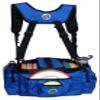 Disc Golf Bag with Removeable Cooler | 13 Disc Capacity with Insulated Cooler for a 6-Pack | 22 disc max | Adjustable Backpack Strap and Shoulder Strap Included (Blue) (DG23BLUE) view 1