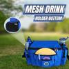 Disc Golf Bag with Removeable Cooler | 13 Disc Capacity with Insulated Cooler for a 6-Pack | 22 disc max | Adjustable Backpack Strap and Shoulder Strap Included (Blue) (DG23BLUE) view 3