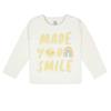 Gerber Baby Girls Toddler 2-Piece Long-Sleeve Tee & Pleated Skirt Set, Smile Plaid, 18 Months view 2