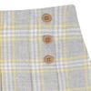 Gerber Baby Girls Toddler 2-Piece Long-Sleeve Tee & Pleated Skirt Set, Smile Plaid, 18 Months view 4