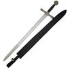 Medieval Warrior Knights Templar Long Sword with Sheath Steel Guard, Leather Wrapped Handle (Excalibur) view 1