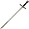 Medieval Warrior Knights Templar Long Sword with Sheath Steel Guard, Leather Wrapped Handle (Excalibur) view 2