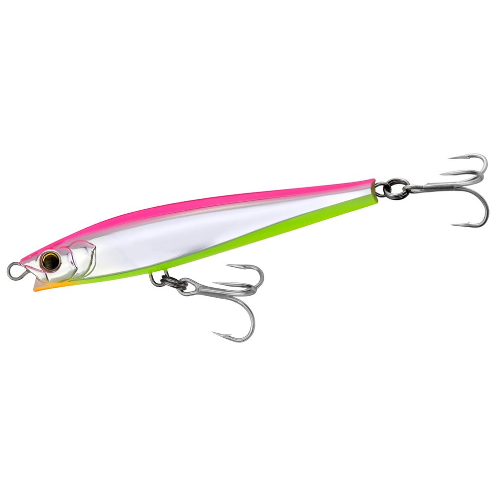 Yo-Zuri R1451-HPSC: Hydro Monster Shot (S) 110Mm 4-3/8", Pink Silver Chartreuse