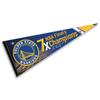 Golden State Warriors 7 Time Champions Pennant Flag view 1