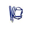 Pony bitless Bridle Horse tack Side Pull Hackamore Electric Blue view 1