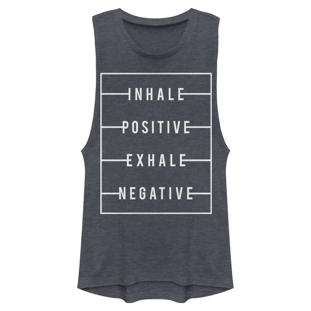 Fifth Sun Inhale Positive Women's Muscle Tank
