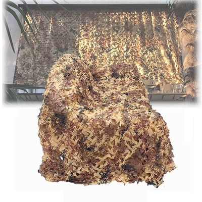 XISSG Camouflage Netting Desert Military Camo Netting 20x20 10x10ft Blinds Mesh Army Sunshade Nets Bulk Roll Hunting Camping Car Cover Outdoor Picnic Party Decorations 6x6 4x4 3x3m