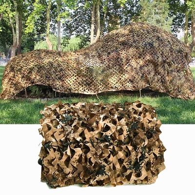 XISSG 10x10 10x20 20x20ft Camo Netting Desert Camouflage Netting Cover Army Sunscreen Net for Hunting Blinds Shooting Hide Military Garden Decoration Photography, Oxford Mesh 3M 4M 5M 6M 10M
