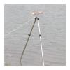 TOMYEUS Fishing Stand Stainless Steel Gantry Long Rod Bracket Pulley Fishing Rod Rod Rack 8-20 Meters Long Rod Special Large Bracket Fishing Turret Fishing Rod Holder (Size : 3.0m) view 1