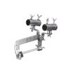 Fishing Stand Stainless Steel Turret Bracket Vertical Clip Black Pit Fishing Platform Raft Fishing Row Bridge Boat Railing Rod Hand Rod Holder Fishing Rod Holder ( Size : A ) view 1