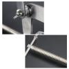 Fishing Stand Stainless Steel Turret Bracket Vertical Clip Black Pit Fishing Platform Raft Fishing Row Bridge Boat Railing Rod Hand Rod Holder Fishing Rod Holder ( Size : A ) view 3