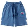 BINPAW Boys Shorts Drawstring Waist Cotton Athletic Casual Sweat Shorts, Blue, 4-5T(4-5 Years) = Tag 120 view 1