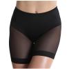 tuduoms Womens Shapewear Panties Slip Underwear Shorts Under Dresses Mesh Tummy Control Thigh Slimmer Body Shaper Boyshorts Black view 1