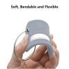 Silicone Luggage Tag with Name ID Card Perfect to Quickly Spot Luggage Suitcase (Gray) view 4