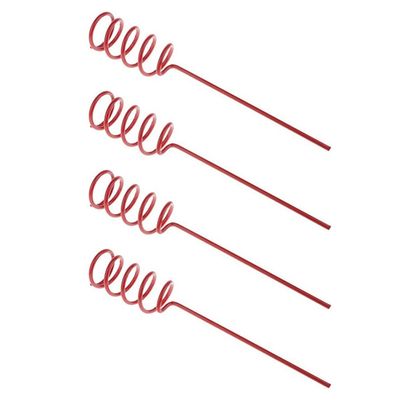 BESPORTBLE Spiral Fishing Rod Holder Pack 4pcs Metal Pole Rack for Bank Heat Resistant