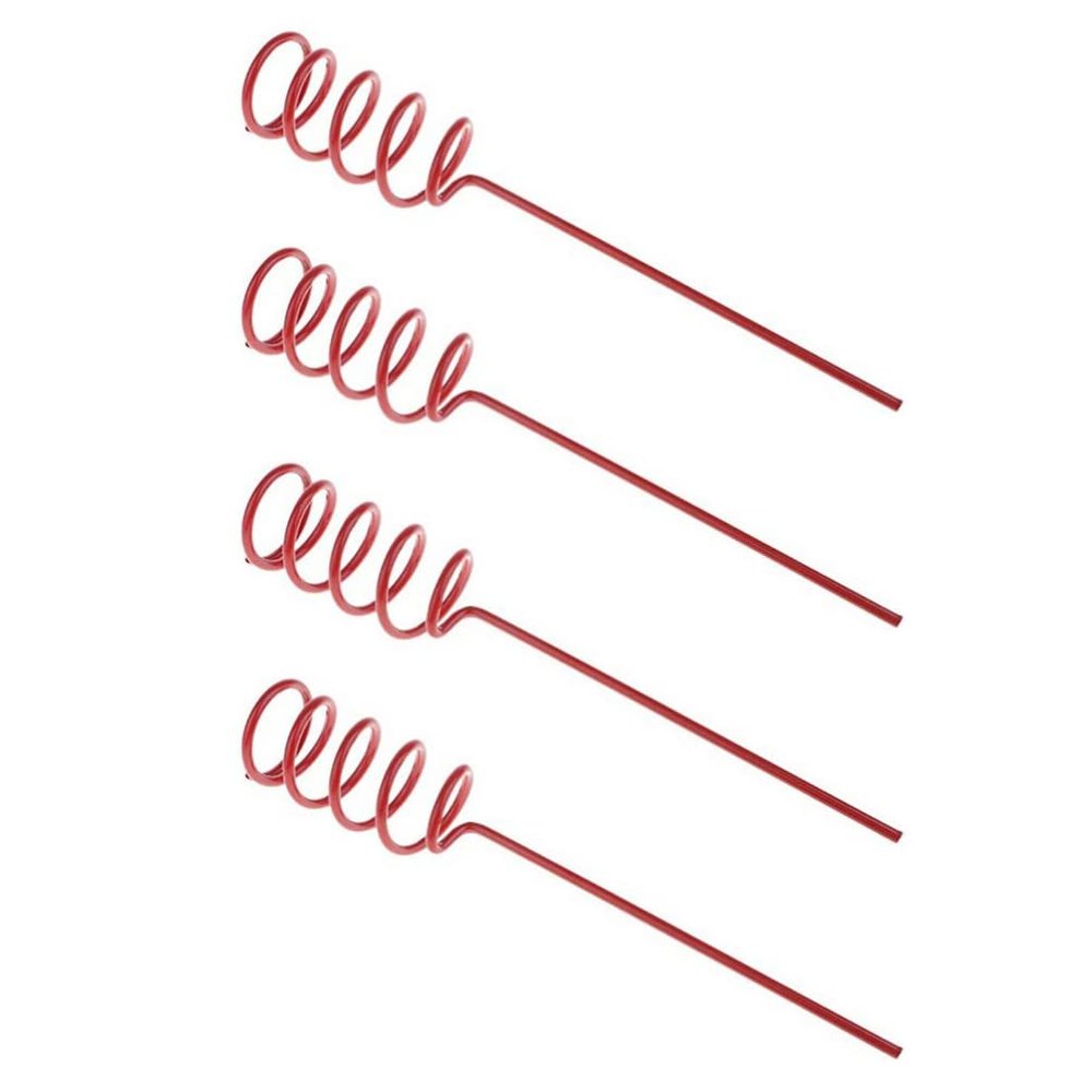 BESPORTBLE Spiral Fishing Rod Holder Pack 4pcs Metal Pole Rack for Bank Heat Resistant