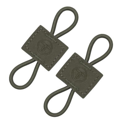 Binding Retainer MOLLE Webbing Elastic Binding Ribbon for MOLLE Backpacks (2PCS) 500D Nylon (Ranger Green)