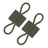 Binding Retainer MOLLE Webbing Elastic Binding Ribbon for MOLLE Backpacks (2PCS) 500D Nylon (Ranger Green) view 1